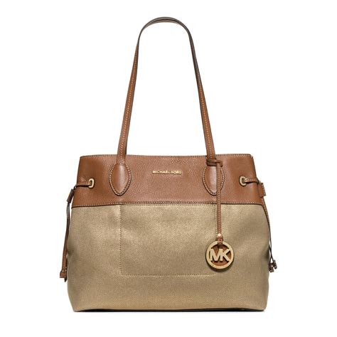 michael kors marina large canvas|Michael Kors Marina Large Canvas Tote .